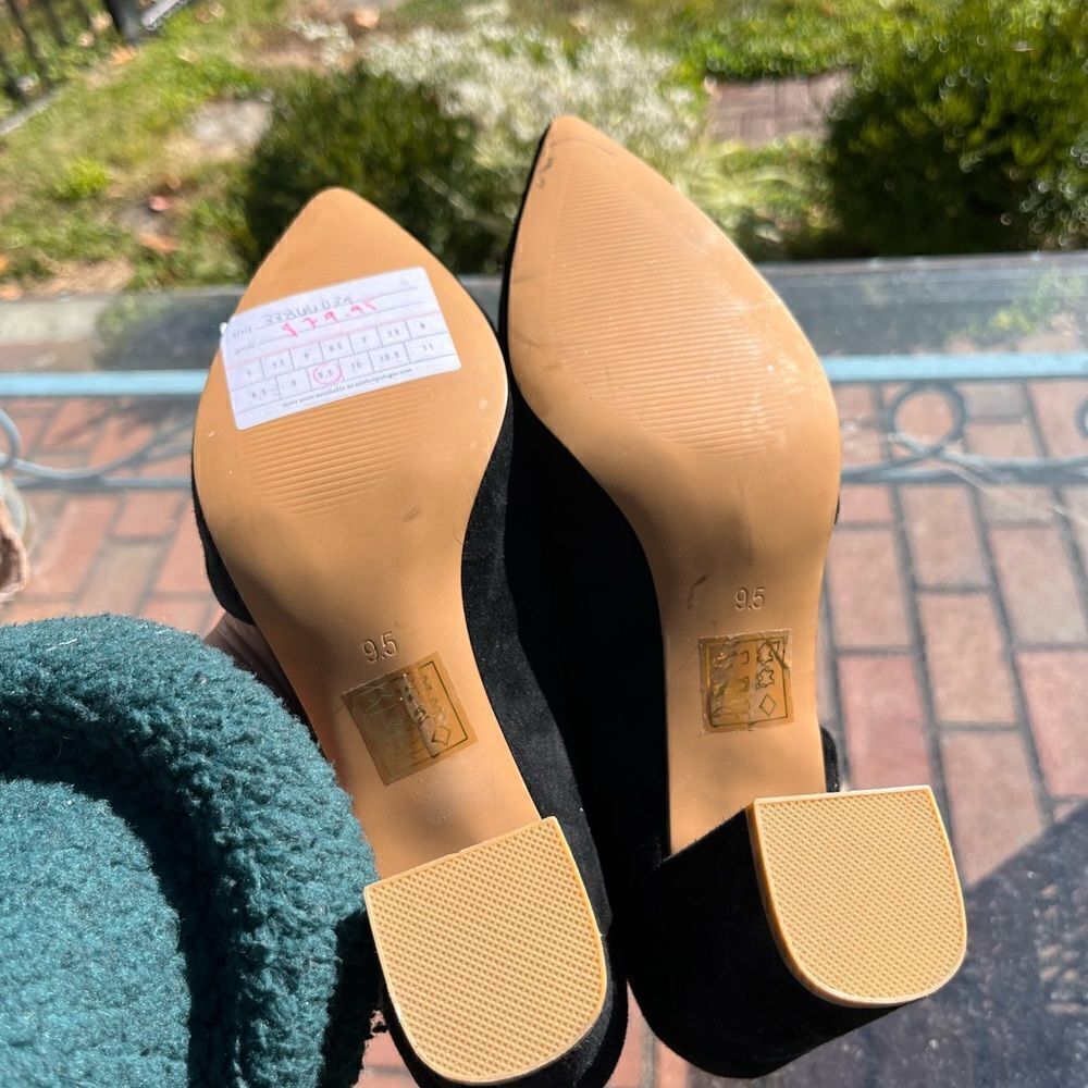 Anthropologie Pilcro Letterpress Suede Pumps NWT - Picture 3 of 4